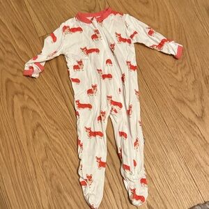 Kyte Baby Corgi zippered footie 0-3mo